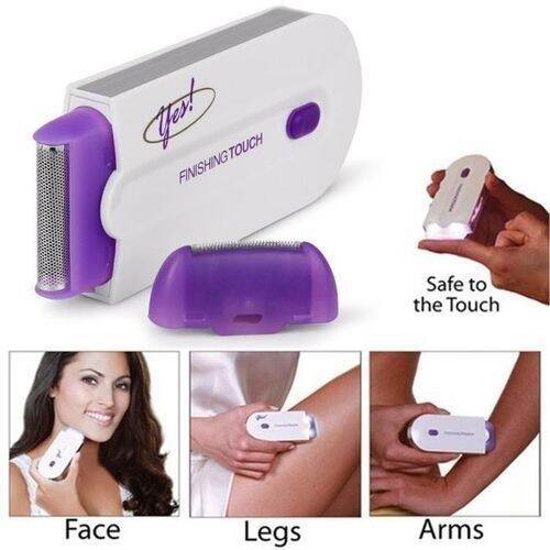 Picture of SmoothGlide Portable Crystal Hair Remover with USB Charging for Full Body Grooming - Multicolor