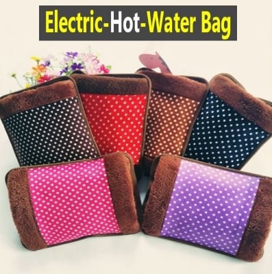 Picture of ThermoRelief Soft Plush Electric Hot Water Bag for Menstrual Cramps, Back & Joint Pain