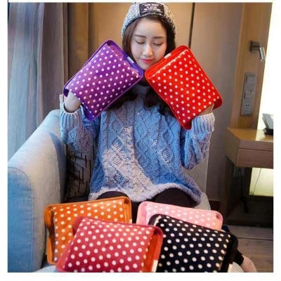 Picture of ThermoRelief Soft Plush Electric Hot Water Bag for Menstrual Cramps, Back & Joint Pain