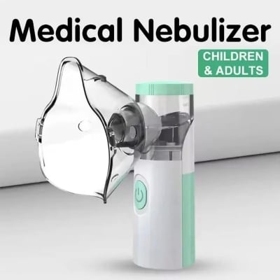 Picture of W-203 Rechargeable Handheld Nebulizer Inhaler with Adjustable Atomization and Dual Masks