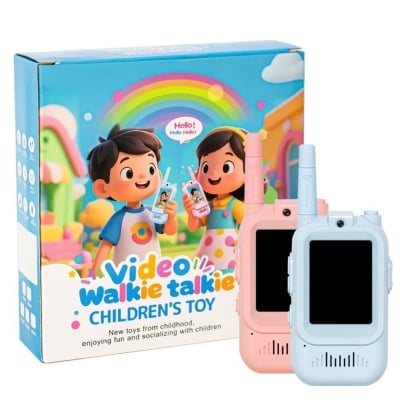 Picture of Kids Video W@lkie T@lkie HD Camera Two-Way Communication Toy with 2.0" IPS Display & Type-C Rechargeable Battery - Multicolor