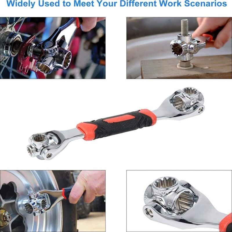 Picture of 48 in 1 Universal Multi Socket Wrench with 360° Rotating Head - Multicolor