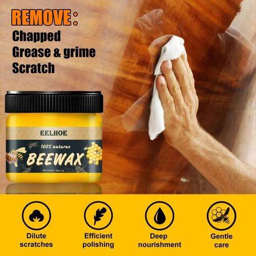 Picture of BeeWax Premium Beeswax Wood Care Polish for Furniture Restoration & Shine