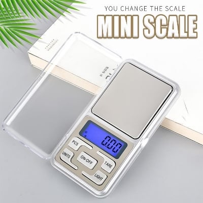 Picture of Pocket Digital Scale High Precision Jewellery Gold Silver Mini Weighing Scale 500g x 0.01g - Multicolor