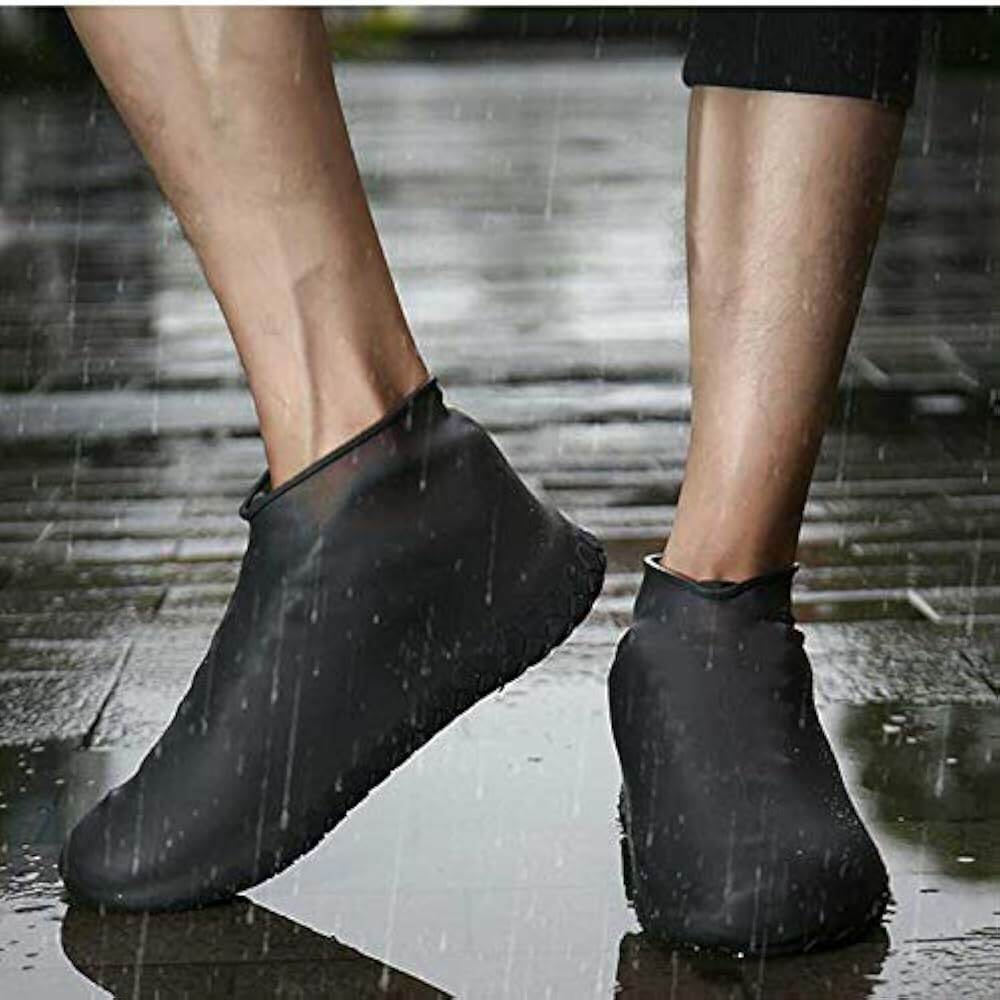 Picture of RainShield Premium Waterproof Silicone Shoe Covers with Anti-Slip Thick Rubber Sole - Multicolor
