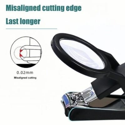 Picture of MagniClip Premium Nail Clipper with HD Magnifying Glass & Anti-Splash Catcher