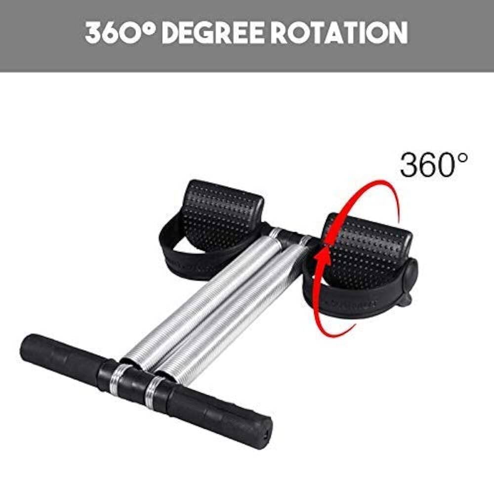 Picture of Tummy Trimmer Full Body Resistance Workout Bar with Foot Pedals for Home Fitness