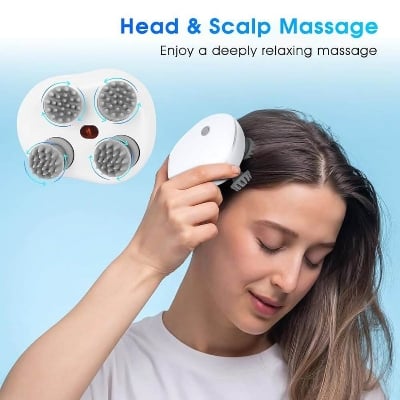 Picture of RelaxPro Smart Electric Scalp & Body Massager - Multicolor