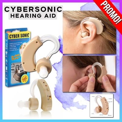 Picture of Digital Hearing Aid High Sound Amplifier Device for Seniors with Adjustable Volume & Comfortable Ear Hook - Multicolor
