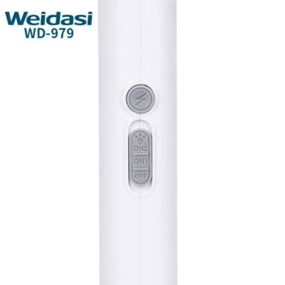 Picture of Weidasi WD-979 UV LED Electric Mosquito Killer Racket with Rechargeable 1200mAh Battery - Multicolor