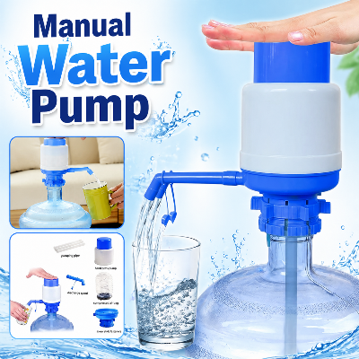 Picture of AquaPress Portable Hand Press Water Pump Dispenser for 20L Drinking Water Bottle Jug