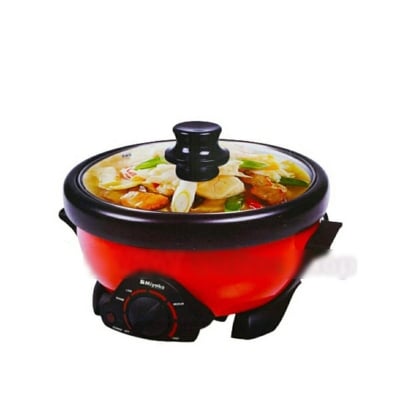Picture of Miyako Electric Curry Cooker / Multi Cooker MC-250D (3LTR) - Red & White