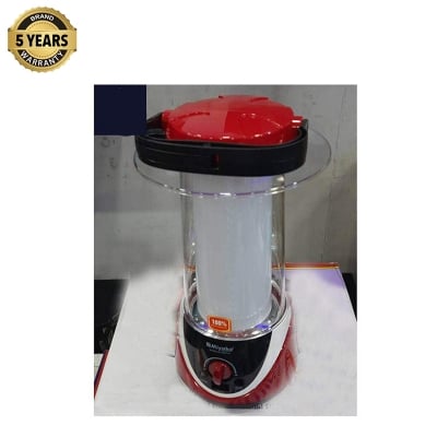 Picture of Miyako Rechargeable Lantern/ Rechargeable LED Light USB System 2.5 To 25 Hours LightingKL-6037LA - Red & Black
