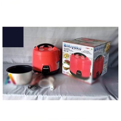 Picture of Miyako Mini Rice Cooker 0.6 Ltr MCM-P06 - Rice Cooker - Black & Red