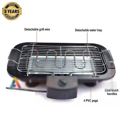 Picture of Miyako Electric Bar-B-Q Grill Machine - Black ( BBQ) F-018 - Black