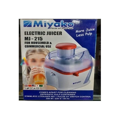 Picture of Miyako Electric Juicer MJ-215 (For Household & Commercial Use) - White