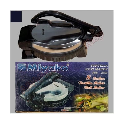 Picture of Miyako Electric Roti Maker | RM-292 | Size : 8 incs | Miyako Electric Multi Maker - Black