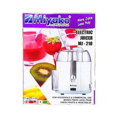 Picture of Miyako Electric Juicer MJ-210 (For Household & Commercial Use) - White