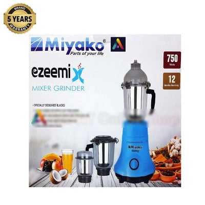 Picture of Miyako 3 IN 1 Blender & Mixer Grinder Ezeemix 750 Watt
