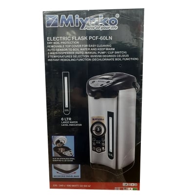 Picture of Miyako Electric Flask (6 Ltr) | Model : PCF-60LN - Black