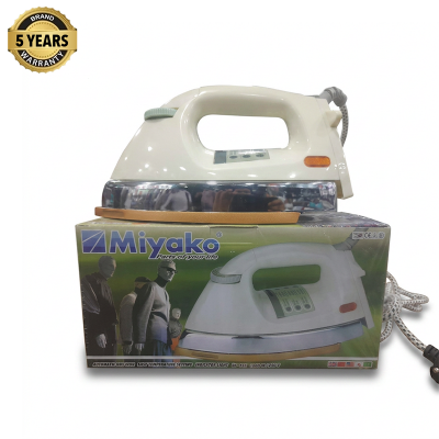 Picture of Miyako heavy weight Automatic Electric Dry iron | Capacity : 1000 Watt | Model : EI-135 - White