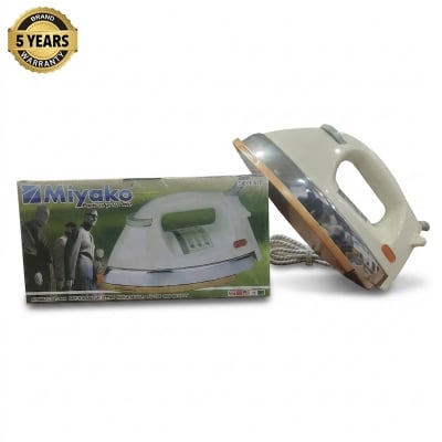 Picture of Miyako heavy weight Automatic Electric Dry iron | Capacity : 1000 Watt | Model : EI-135 - White
