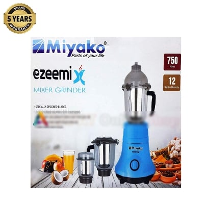 Picture of Miyako 3 IN 1 Blender & Mixer Grinder Ezeemix 750 Watt