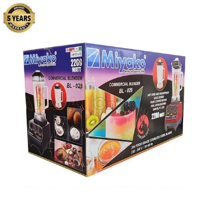 Picture of Miyako BL-029 Heavy Duty Blender Double Jug | 2200 Watt | Miyako Commercial Blender | Model : BL-029