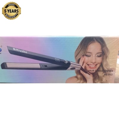 Picture of Miyako HS-913 | Professional Electronic Hair Straightener | Miyako Electronic Hair Straightener - Black