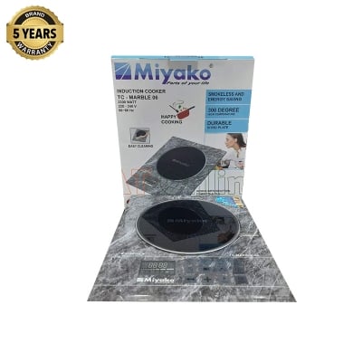 Picture of Miyako Induction Cooker Smokeless And Energy Savings [INVERTER] | Model : TC-Marble-06 | Capacity : 2200 Watt | 4 Digit Display