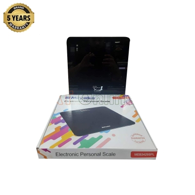 Picture of Accurate Weight Measurement with Miyako Digital Weight Machine/Miyako Electrical Personal Scale MEB-3429RNB - Your Reliable Partner for Health and Fitness Goals - Black