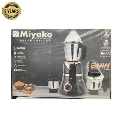 Picture of Miyako 3 in 1 Blender & Mixer Grinder  BMW  | 1400 Watt | Made in India