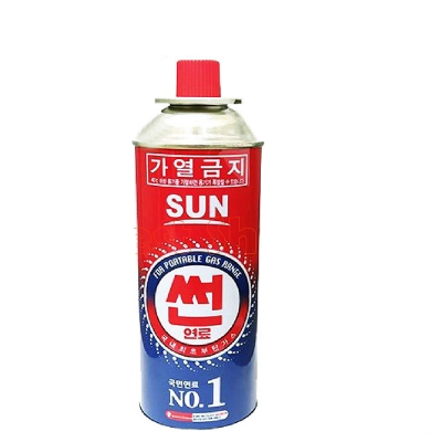Picture of 1 Pc Sun Butane Can for portable burner - Red & Blue