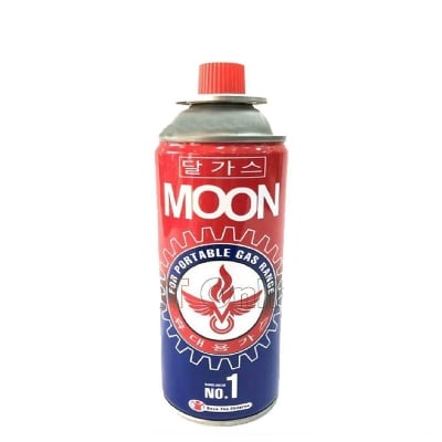 Picture of 9 Pc Moon Butane Can for portable burner - Red & Blue