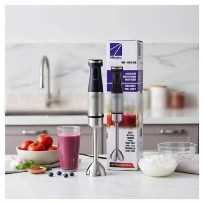 Picture of Miyako Electric Hand Blender - 1500 watt HM-5029 - Black