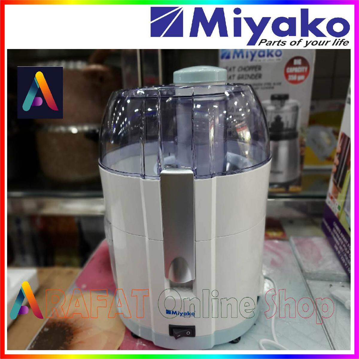 Picture of Miyako Electric Juicer MJ-210 (For Household & Commercial Use) - White