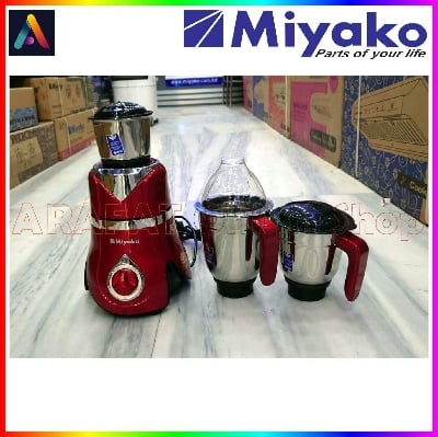Picture of Miyako 3 in 1 Blender & Mixer Grinder JET/Turbo 1.5 HP 1100 Watt  Made in India