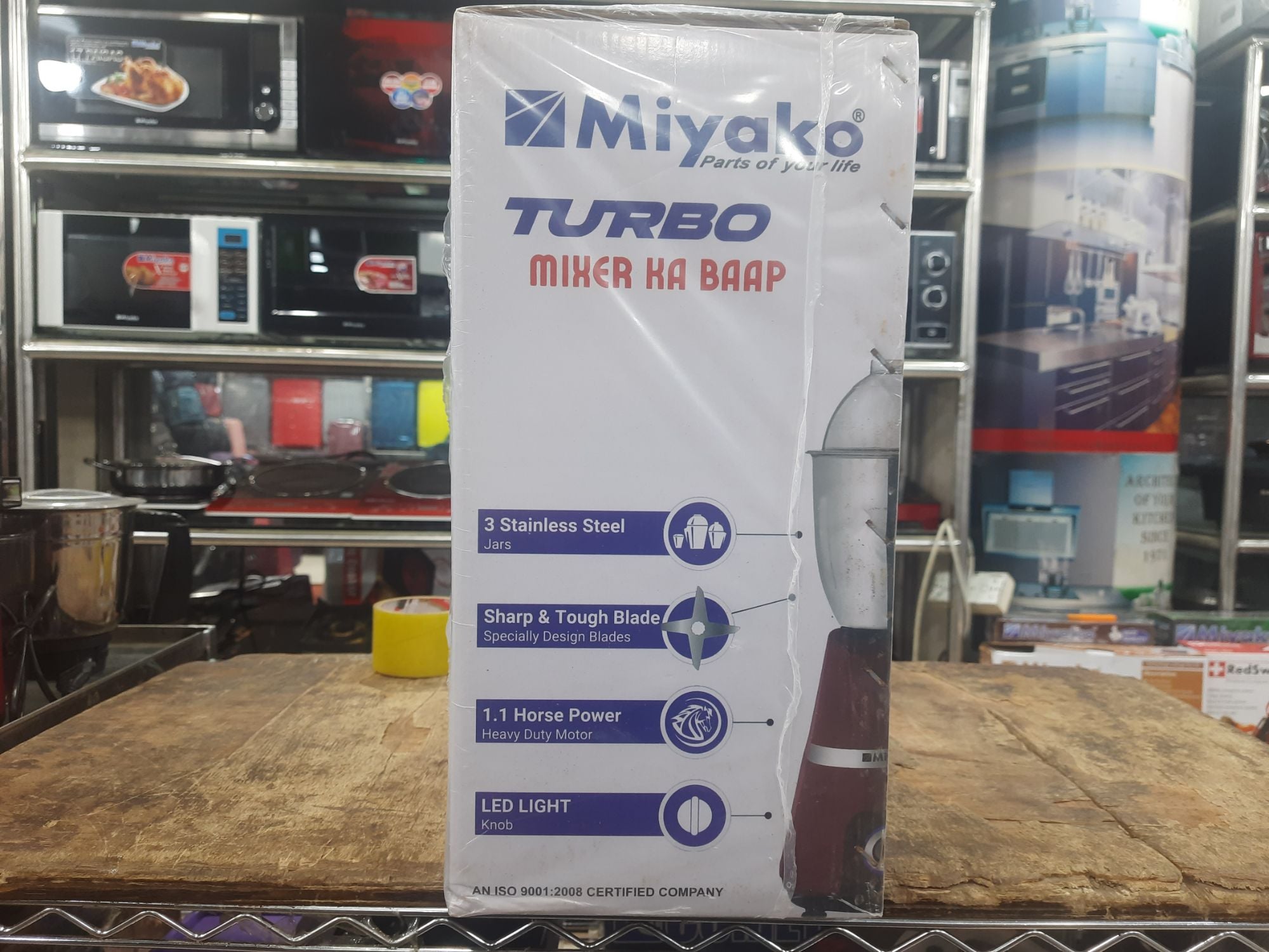 Picture of Miyako 3 in 1 Blender & Mixer Grinder | JET/TURBO | 1100 Watt | Made in India
