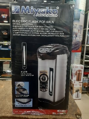 Picture of Miyako Electric Flask (6 Ltr) | Model : PCF-60LN - Black
