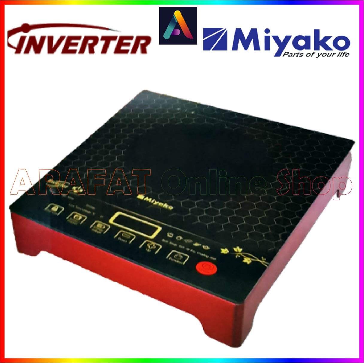 Picture of Miyako Infrared [INVERTER] cooker | 2000 Watt | Black | ATC-20E3 Energy Savings Inverter Technogy - Black