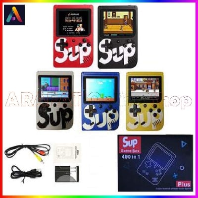 Picture of SUP Game Box Children's Game Player 400: Fun for Kids and Adults Alike - 400 Classic Games in One - Multicolor