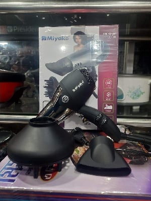 Picture of Miyako Professional Hair Dryer MHD-920 | Miyako Hair Dryer | 1400 Watt - Black