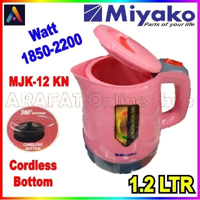 Picture of Miyako Electric Automatic Kettle | MJK-12 KN | 1.2 Ltr - Multicolor