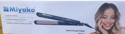 Picture of Miyako Professional Electronic Hair Straightener | Miyako Electronic Hair Straightener | Model : HS-914 - Black