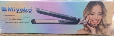 Picture of Miyako HS-913 | Professional Electronic Hair Straightener | Miyako Electronic Hair Straightener - Black