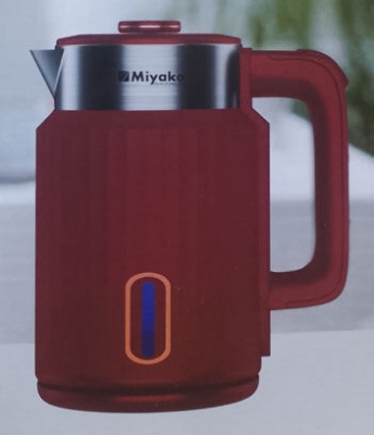 Picture of Miyako Cordless Electric plastic body Kettle | 2.0 Ltr | 1500 Watt Miyako kettle Automatic Kettle | MJK-20T - Multicolor