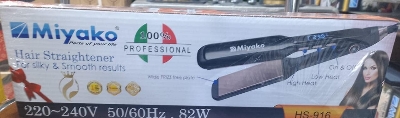 Picture of Miyako Professional Electronic Hair Straightener | Miyako Electronic Hair Straightener | Model : HS-916 - Black
