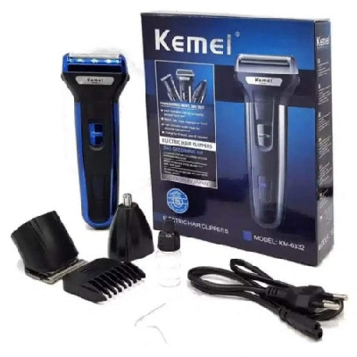 Picture of Kemei KM-6330 3 in 1 Professional Hair Trimmer Super Grooming Kit Shaver Clipper Nose Trimmer