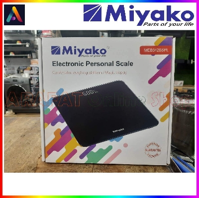 Picture of Accurate Weight Measurement with Miyako Digital Weight Machine/Miyako Electrical Personal Scale MEB-3429RNB - Your Reliable Partner for Health and Fitness Goals - Black