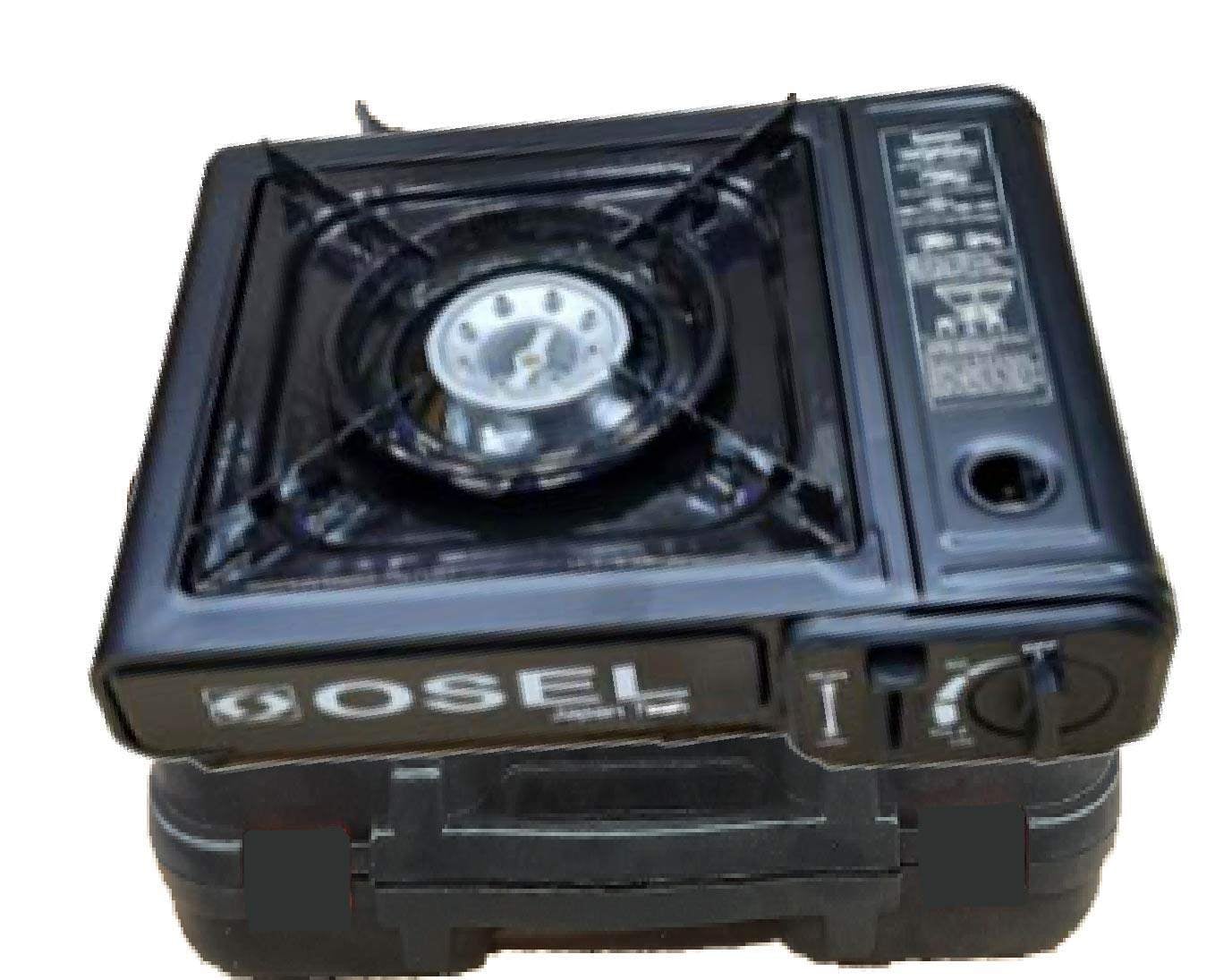 Picture of 4pc Moon Gas Can + Osel Gas Stove / Osel Portable Gas Stove with 4pc Moon Butane Gas Cane FREE